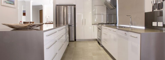 granite kitchen bench