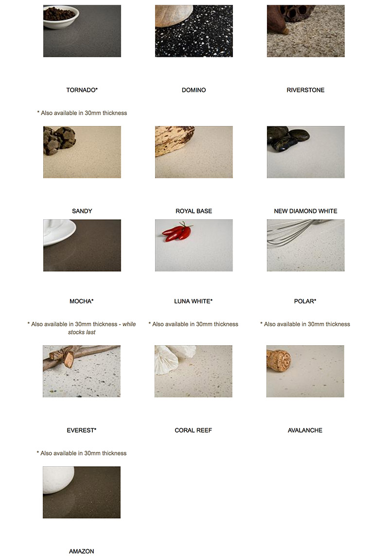 quantum quartz swatches